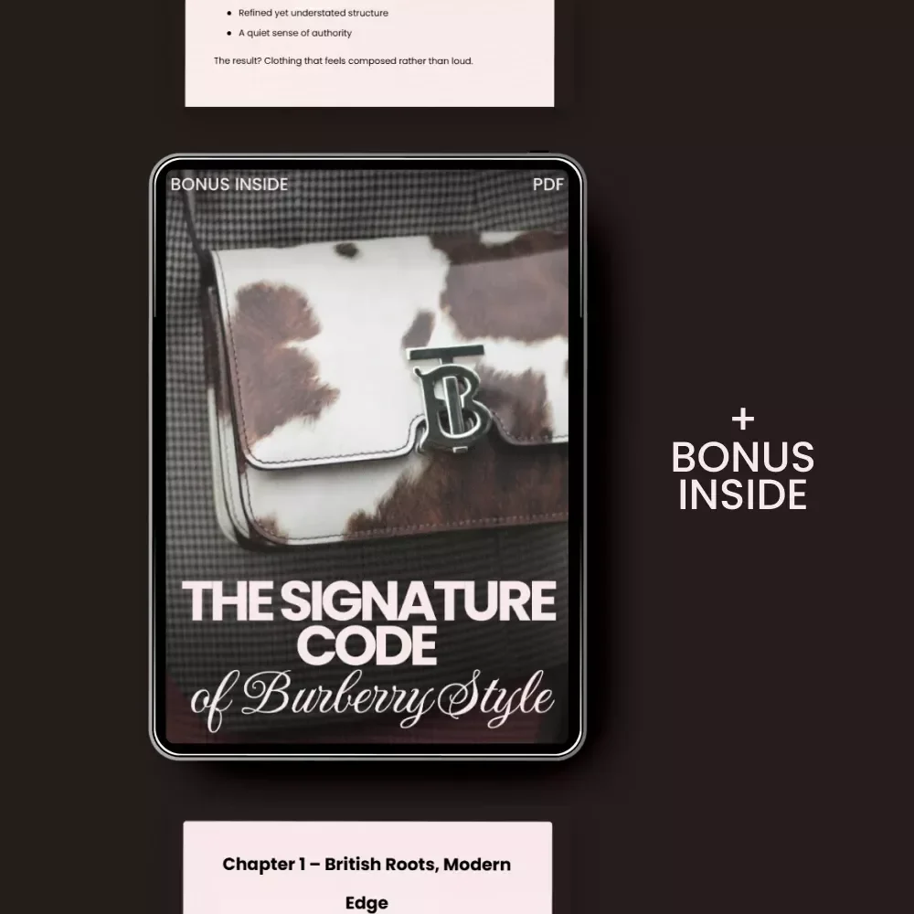 The Signature Code of Burberry Style: A Complete Guide to Understanding and Recreating Burberry's Timeless Elegance