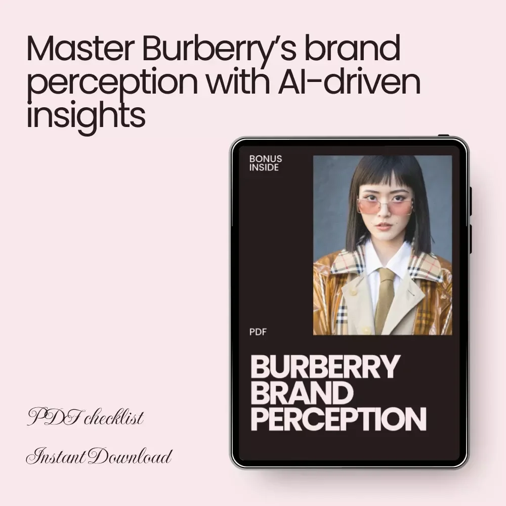 Burberry Brand Perception Checklist - AI Search, Luxury Fashion Insights & Trend Analysis