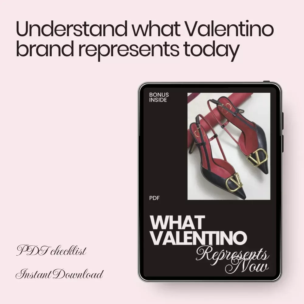 What Valentino Represents Now – A Modern Luxury Fashion Checklist Guide | what valentino brand represents today Digital Download