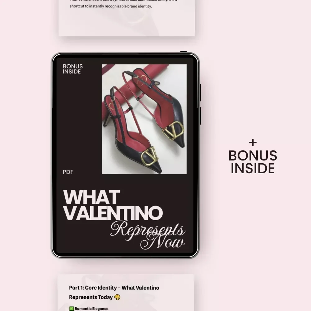 What Valentino Represents Now – A Modern Luxury Fashion Checklist Guide | what valentino brand represents today Digital Download