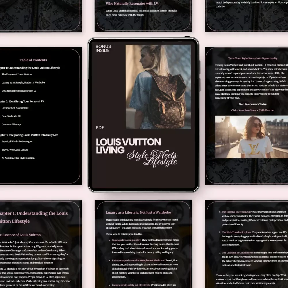 Louis Vuitton Living: Style Meets Lifestyle - Your Ultimate Guide to Integrating LV into Your Life