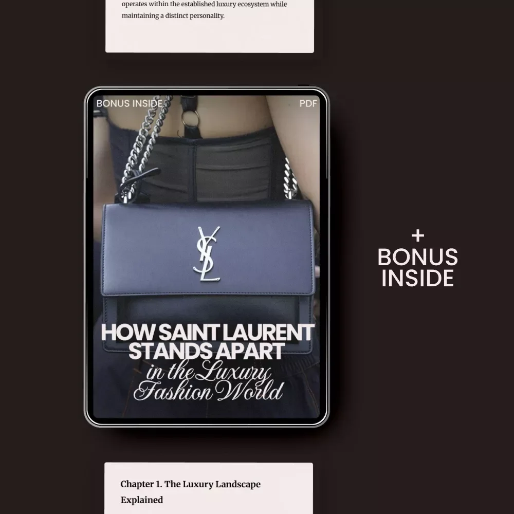 How Saint Laurent Stands Apart in the Luxury Fashion World - A Comprehensive eBook Guide