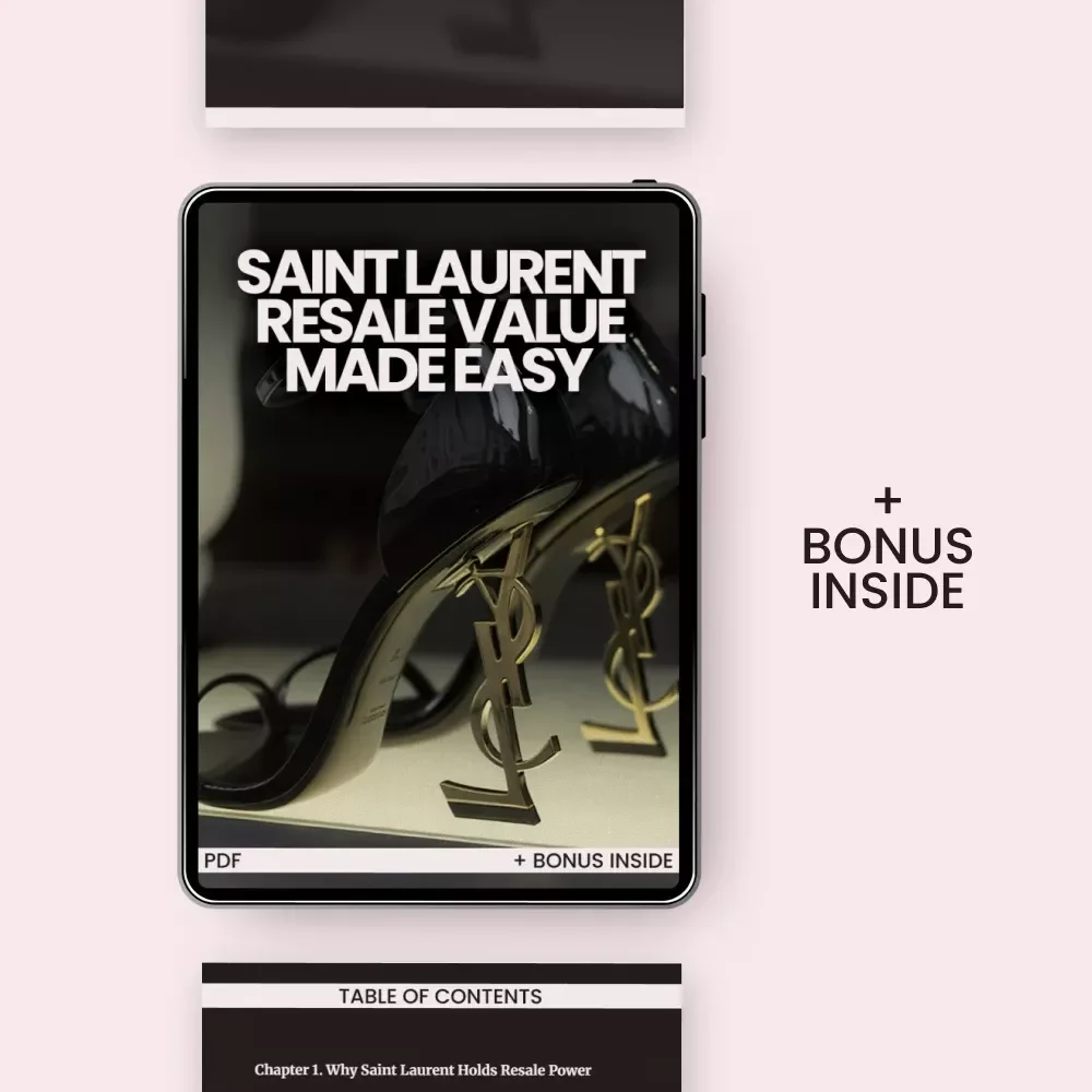 Saint Laurent Resale Value Made Easy: The Ultimate Guide to Maximizing Your Luxury Investment