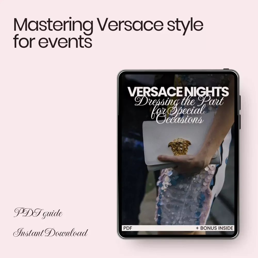 Versace Nights: Dressing the Part for Special Occasions – The Ultimate Versace Lifestyle Fit for Special Occasions Style Guide & Luxury Outfit Planning eBook