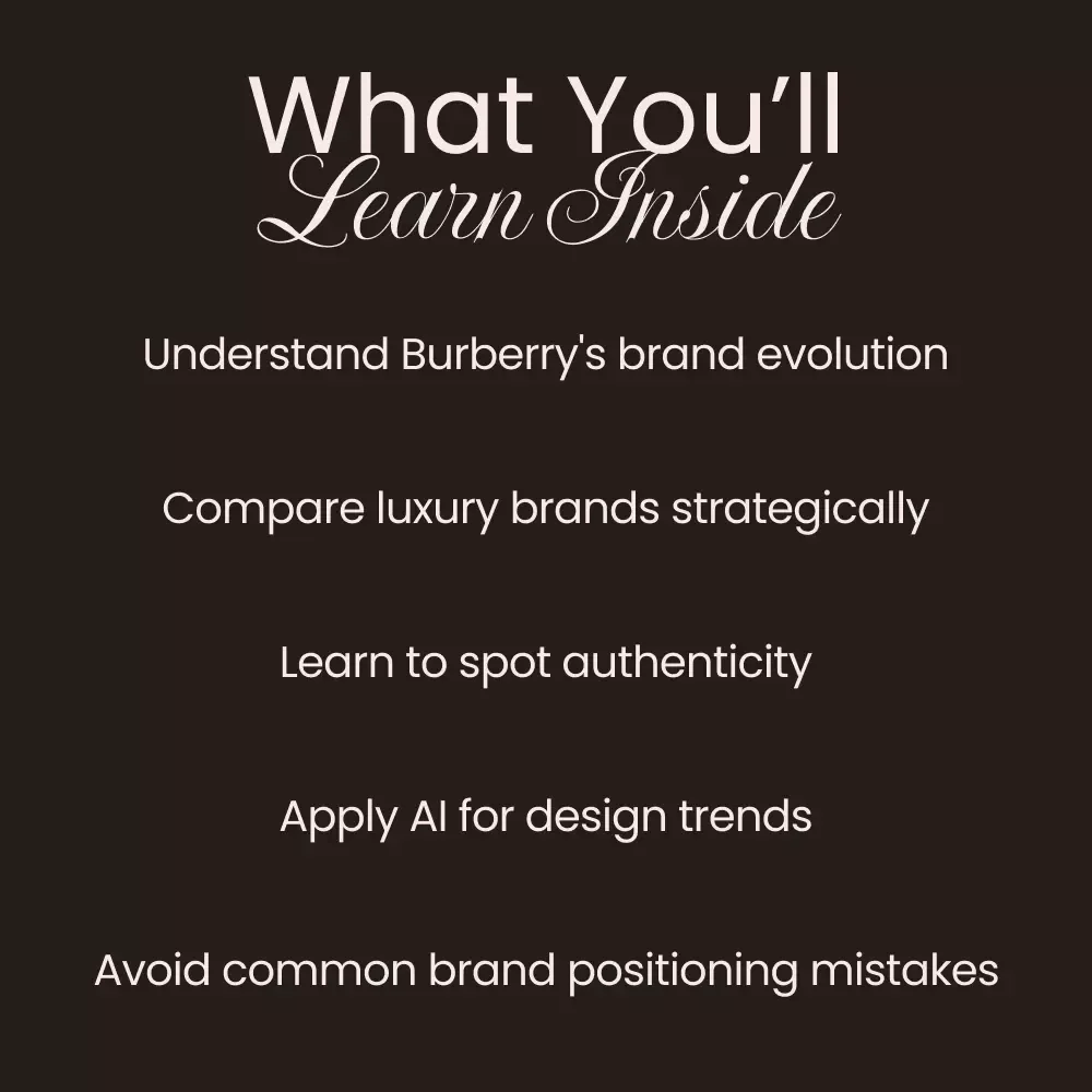 Burberry and the Luxury Landscape Guide – Brand Comparison with Gucci, Louis Vuitton & Prada