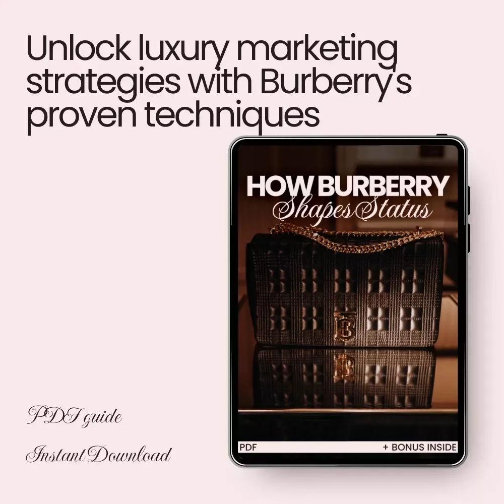 How Burberry Shapes Status: A Guide to How Burberry Builds Desire and Status - Digital Download