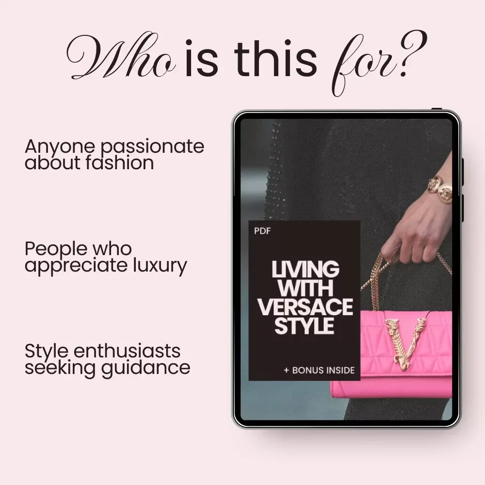 Living with Versace Style: A Guide to How Versace Connects with Lifestyle