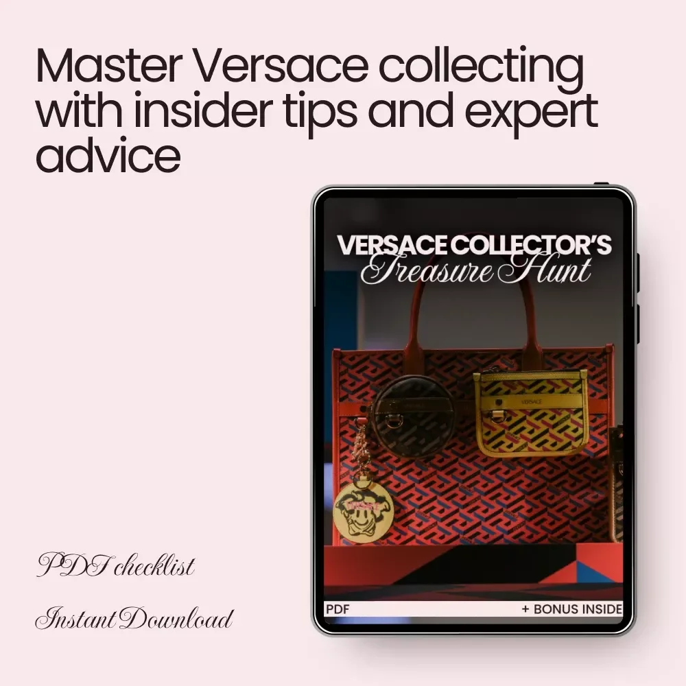 Versace Collector’s Treasure Hunt – Exclusive Shopping Tips for Versace Collectors | Digital Download