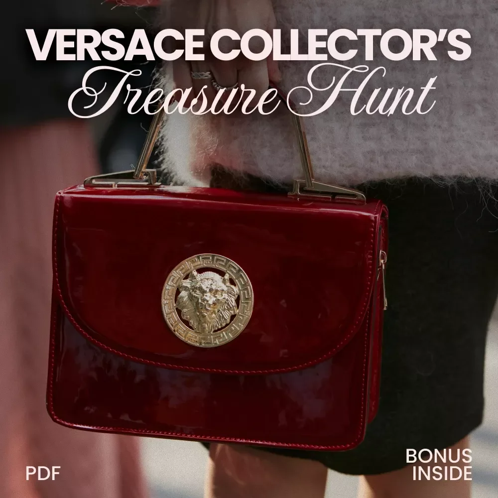 Versace Collector’s Treasure Hunt – Exclusive Shopping Tips for Versace Collectors | Digital Download
