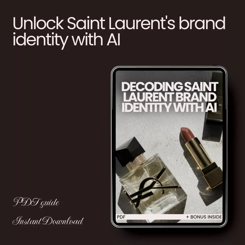 Decoding Saint Laurent Brand Identity With AI - eBook on AI Insights for Luxury Brands