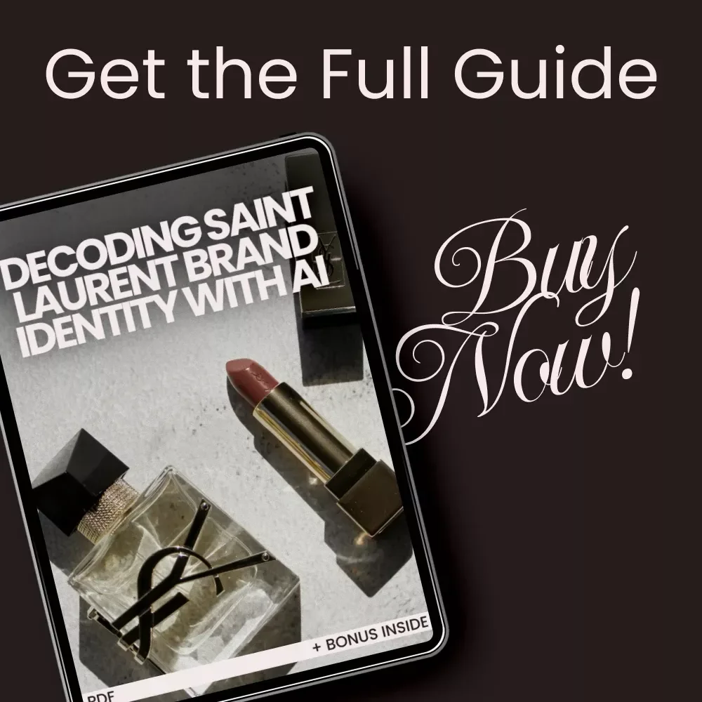 Decoding Saint Laurent Brand Identity With AI - eBook on AI Insights for Luxury Brands