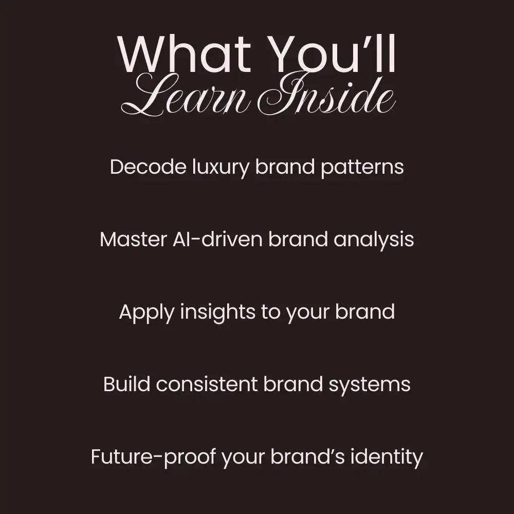 Decoding Saint Laurent Brand Identity With AI - eBook on AI Insights for Luxury Brands