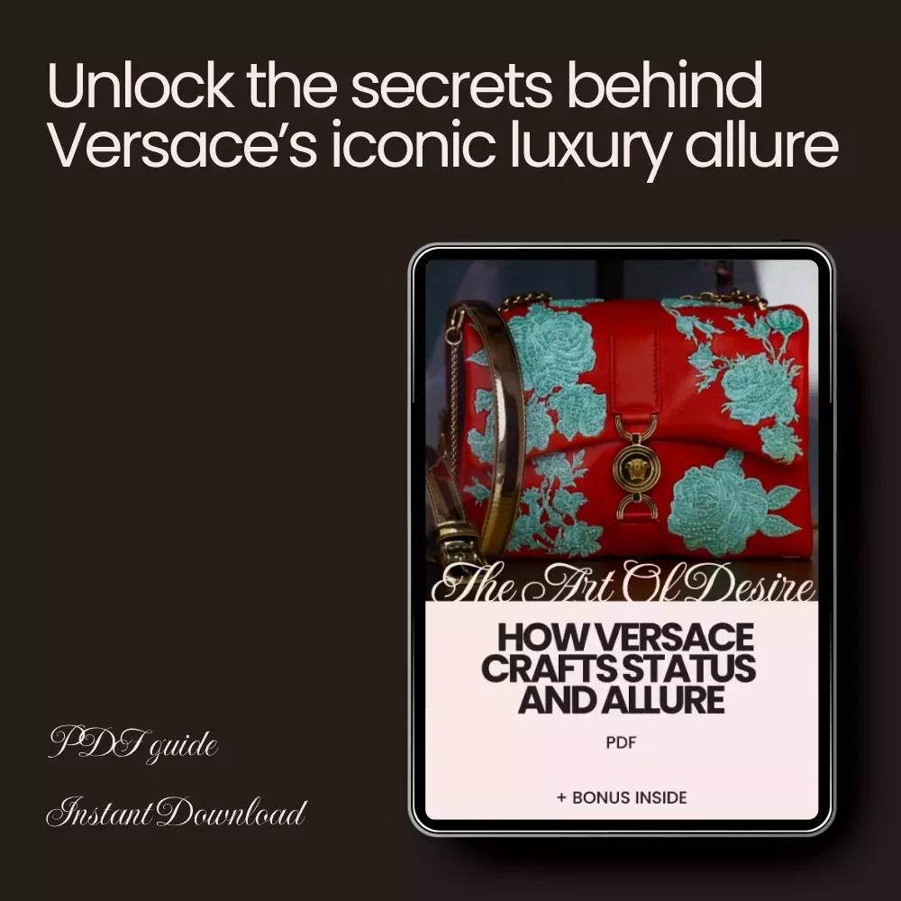 The Art of Desire: How Versace Crafts Status and Allure - A Guide to Luxury, Desire, and Iconic Branding