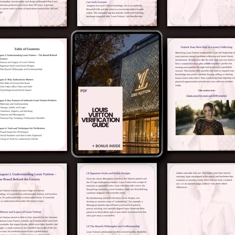 Louis Vuitton Verification Guide – Essential eBook to Master the Art of Authenticating Louis Vuitton Luxury Items