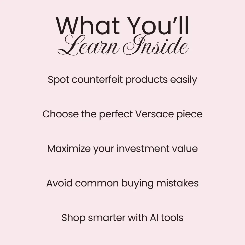 What to Know Before Buying Versace: The Ultimate Guide for Smart Shoppers
