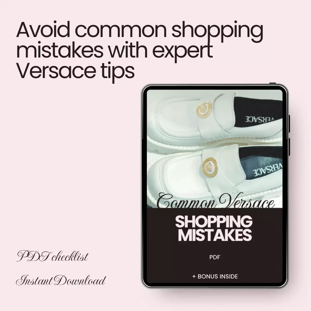 Common Versace Shopping Mistakes Checklist – Avoid These Luxury Fashion Pitfalls