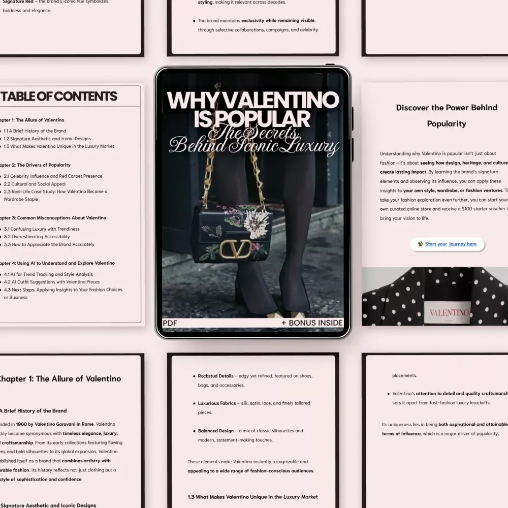 Why Valentino is Popular: The Secrets Behind Iconic Luxury – A Comprehensive Guide