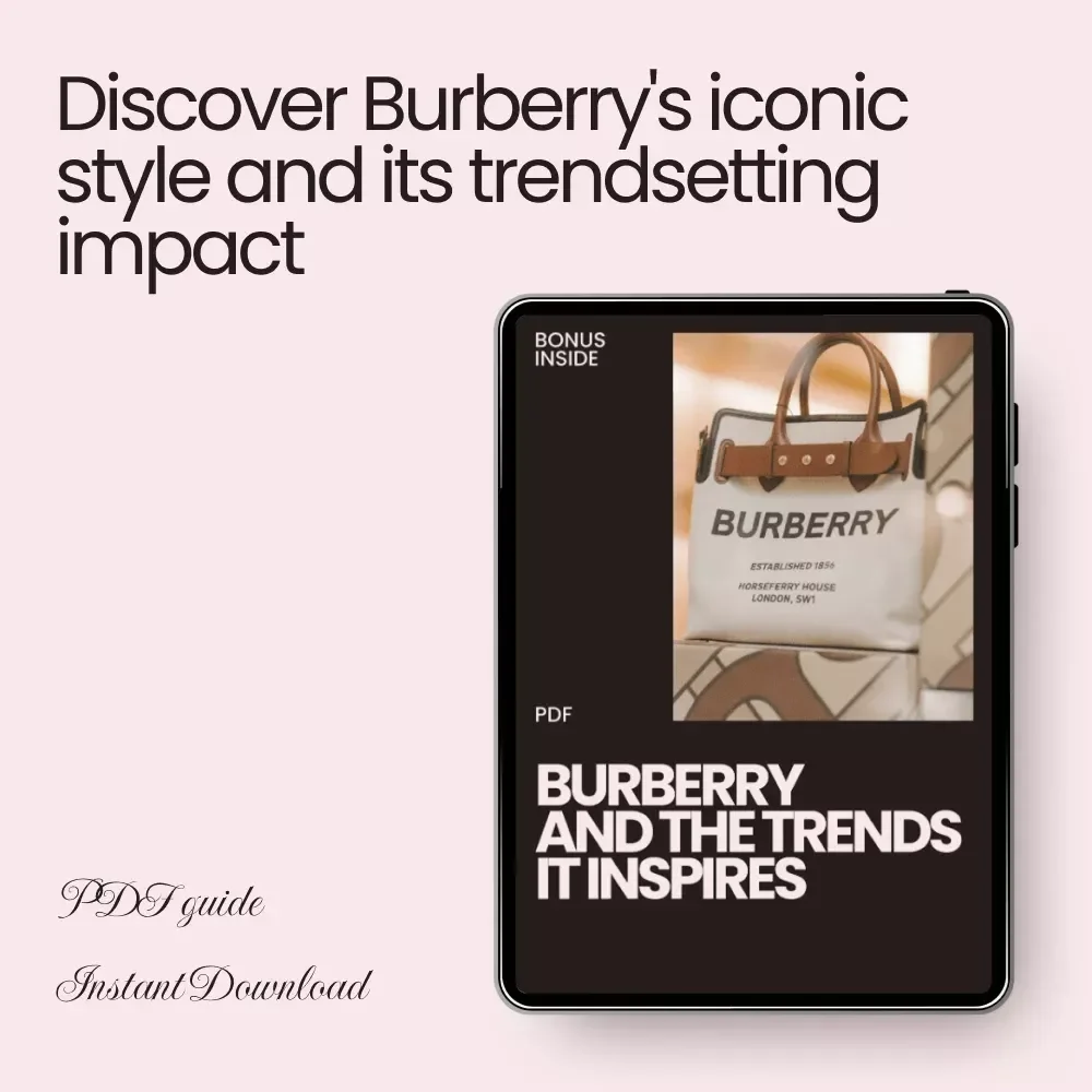 Burberry and the Trends It Inspires Guide | Digital Download - Learn Burberry’s Influence on Fashion Trends