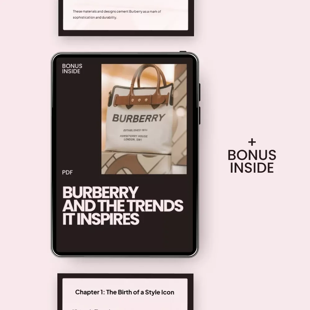 Burberry and the Trends It Inspires Guide | Digital Download - Learn Burberry’s Influence on Fashion Trends