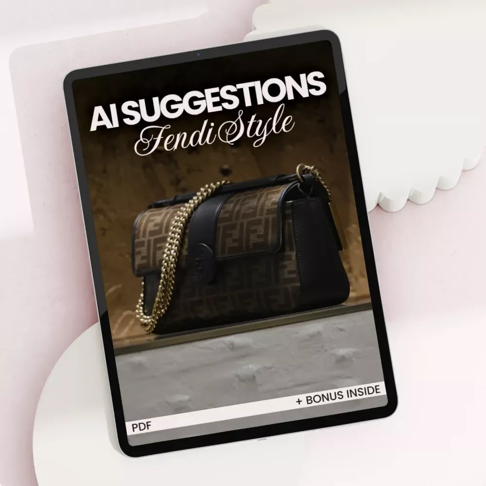 AI Suggestions Fendi Style Checklist – ai suggestions for fendi style Digital Download, Luxury Outfit Planning Guide, AI Fashion Styling Tool for Designer Wardrobe