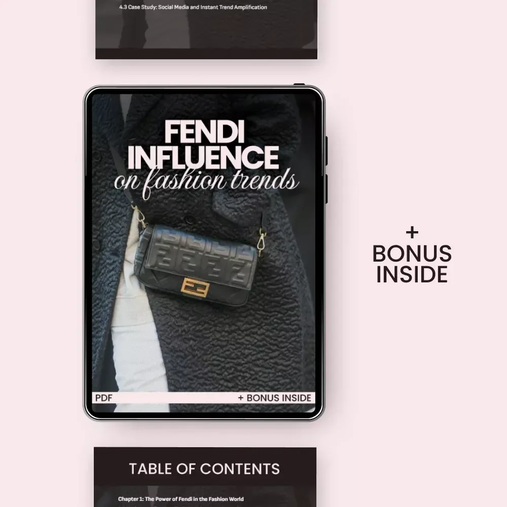 Fendi Influence on Fashion Trends Guide – Explore Fendi Brand Influence on Trends, Signature Styles, and Trend Forecasting Digital Download