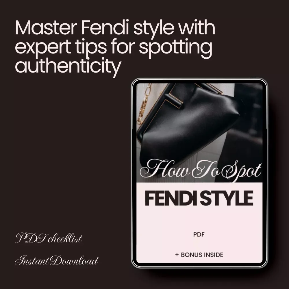 How to Spot Fendi Style: A Stylish Guide to Recognizing Fendi Fashion