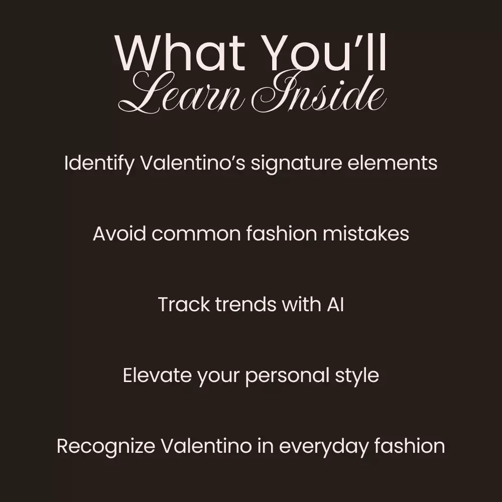 Recognizing Valentino Style Guide - How to Recognize Valentino Style in Fashion & Couture