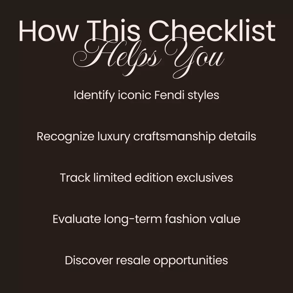 Why People Choose Fendi: The Ultimate Checklist for Understanding Luxury Fashion
