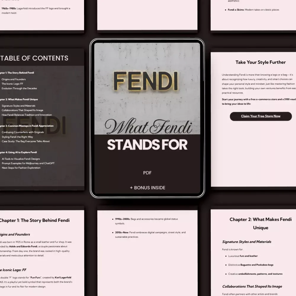 What Fendi Stands For: A Complete Guide to Fendi’s Iconic Legacy and Fashion Innovation