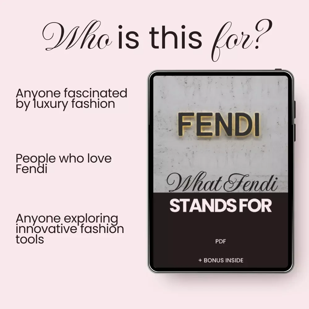 What Fendi Stands For: A Complete Guide to Fendi’s Iconic Legacy and Fashion Innovation