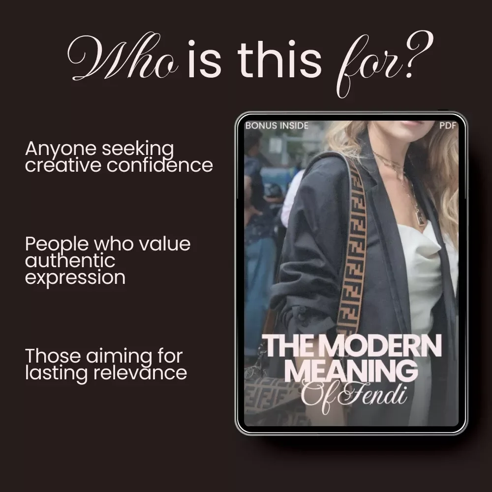 The Modern Meaning of Fendi: A Checklist for Decoding Fendi's Identity Today