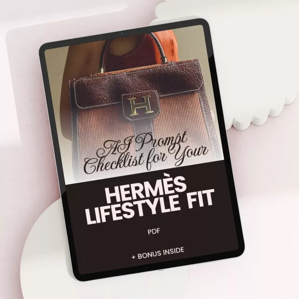 AI Prompt Checklist for Your Hermès Lifestyle Fit – Digital Download Checklist for Fashion Planning
