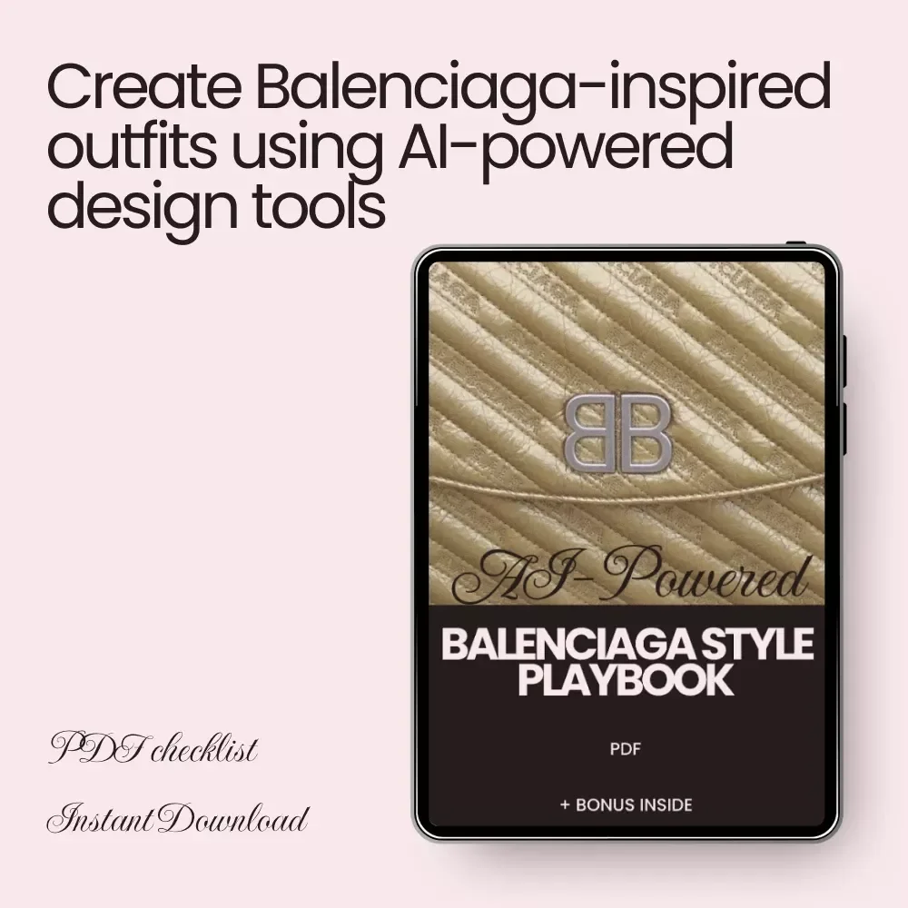 AI-Powered Balenciaga Style Playbook: Your Ultimate Guide to Emulating Iconic Streetwear Looks