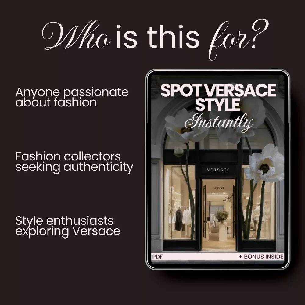 Spot Versace Style Instantly: How to Recognize Versace Style - A Complete Checklist