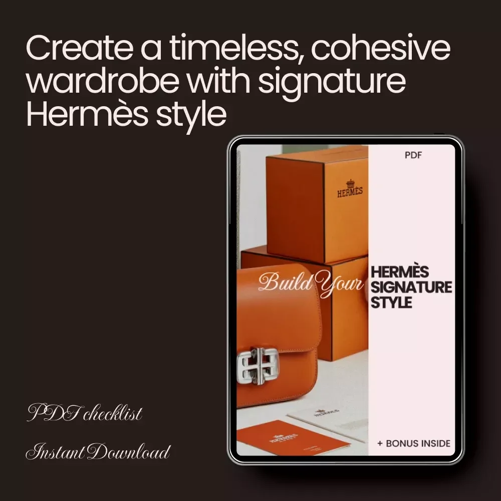 Build Your Hermès Signature Style Checklist - The Ultimate Guide to Timeless Fashion Essentials