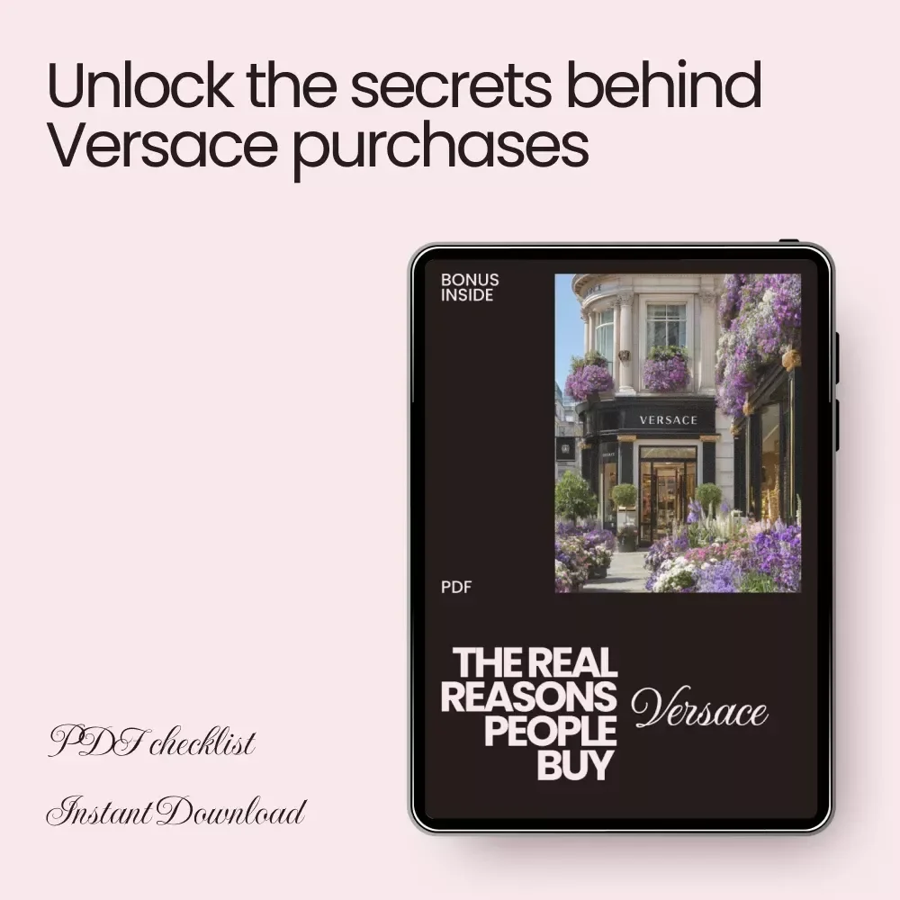The Real Reasons People Buy Versace: The Ultimate Checklist to Understanding Versace’s Appeal