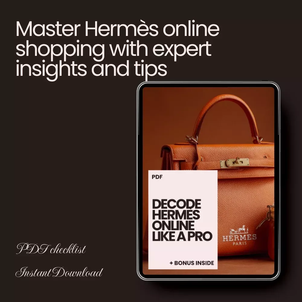 Decode Hermès Online Like a Pro: A Checklist for Navigating the Luxury Brand’s Online Presence