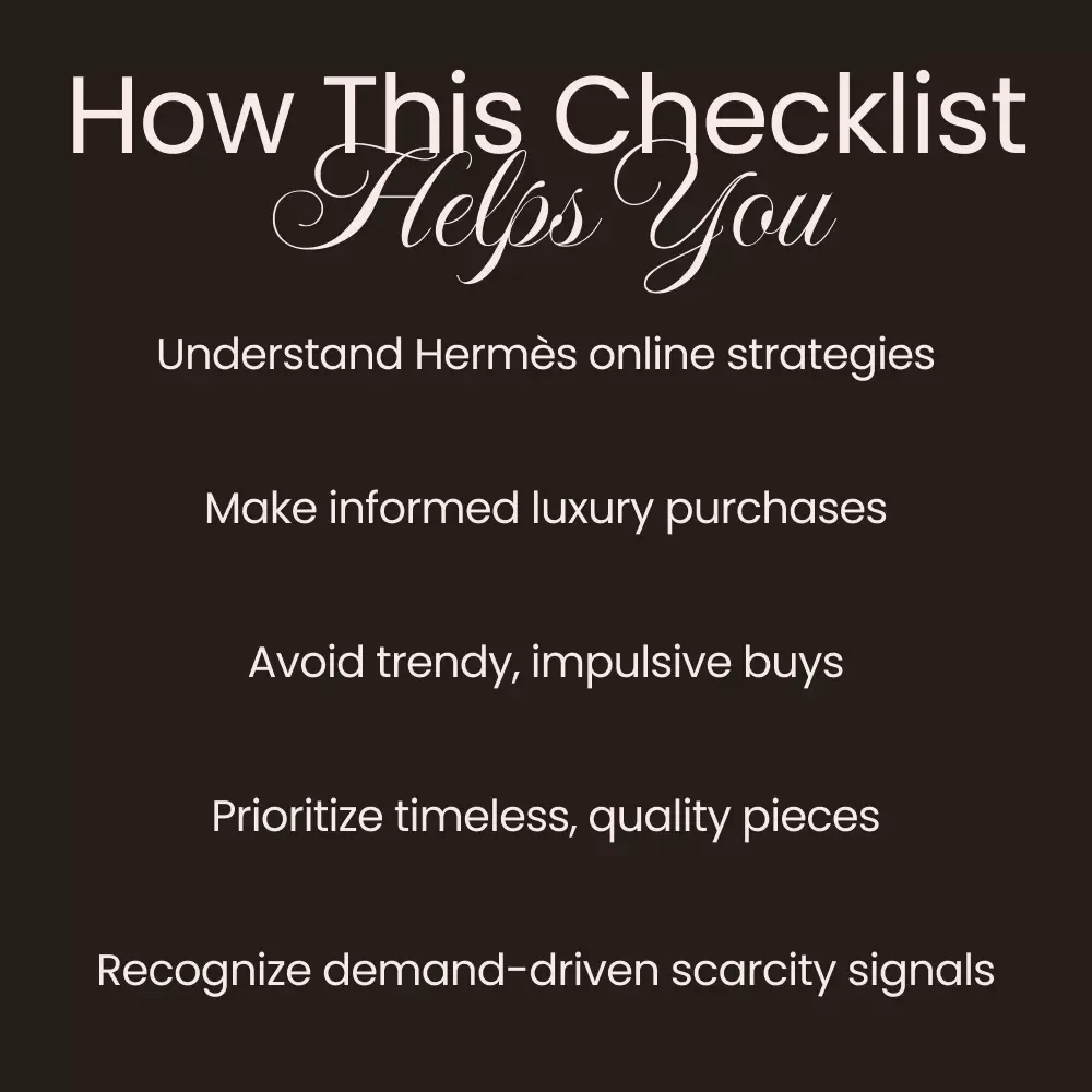 Decode Hermès Online Like a Pro: A Checklist for Navigating the Luxury Brand’s Online Presence