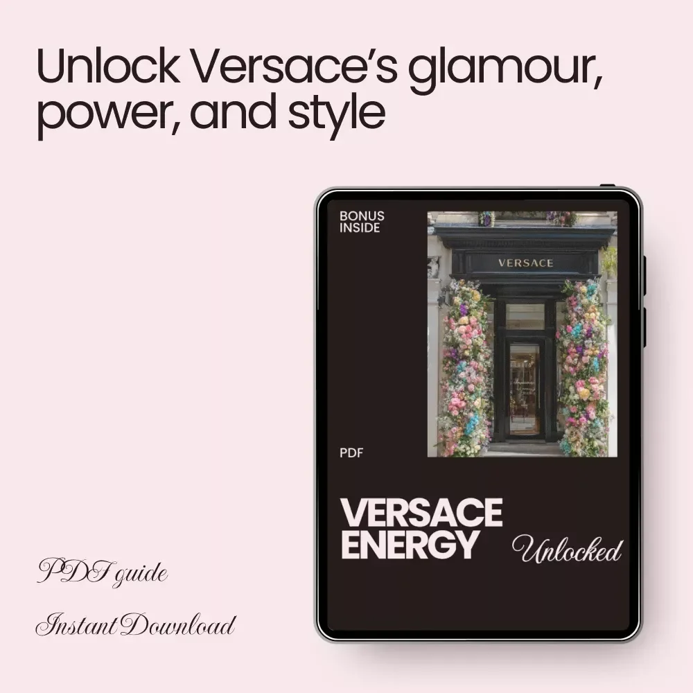 Versace Energy Unlocked: A Digital Guide to Understanding Versace’s Bold, Glamorous Identity