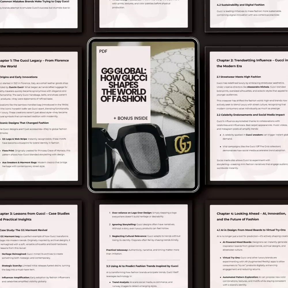 GG Global: How Gucci Shapes the World of Fashion – The Ultimate Guide to Gucci Influence on Global Fashion Trends, Luxury Branding, Streetwear & AI-Driven Style Innovation