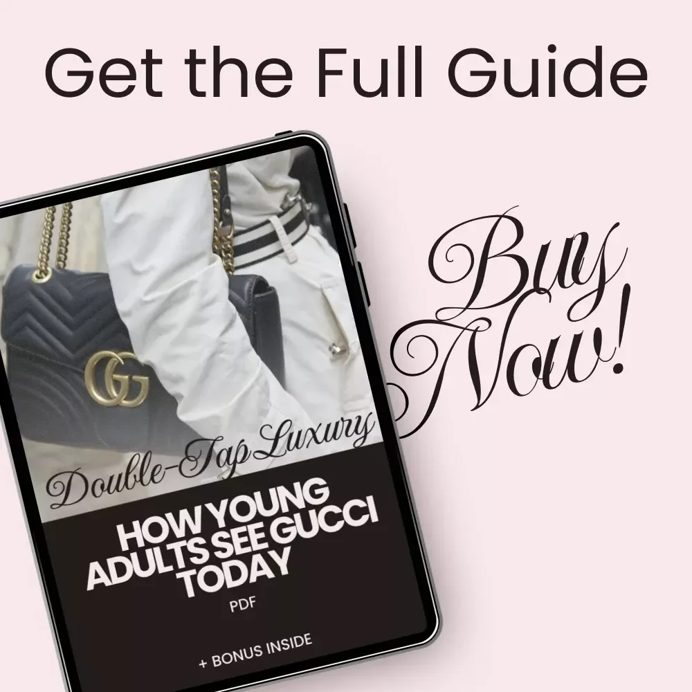 Double-Tap Luxury: How Young Adults See Gucci Today – In-Depth Guide to gucci perception among young adults, Gen Z & Millennial Luxury Insights, Digital Brand Analysis eBook