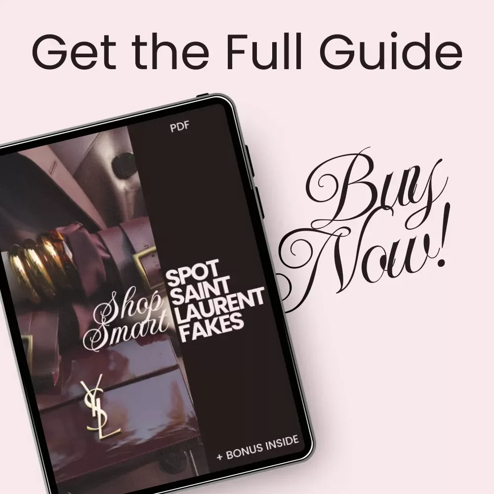 Shop Smart, Spot Saint Laurent Fakes: The Ultimate Guide to Avoiding Fake Saint Laurent Items