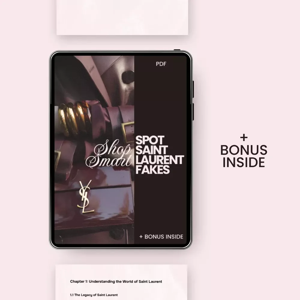 Shop Smart, Spot Saint Laurent Fakes: The Ultimate Guide to Avoiding Fake Saint Laurent Items