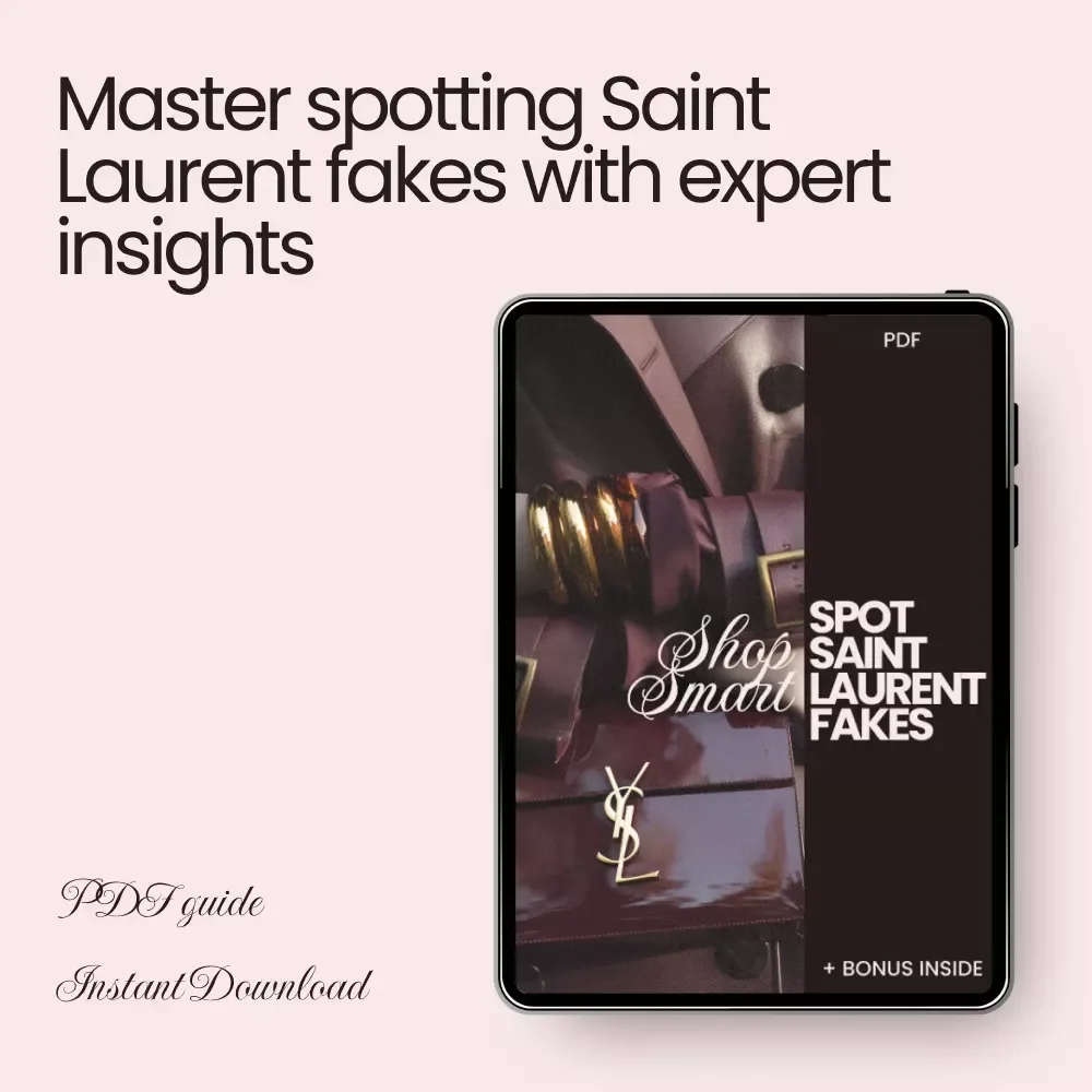 Shop Smart, Spot Saint Laurent Fakes: The Ultimate Guide to Avoiding Fake Saint Laurent Items