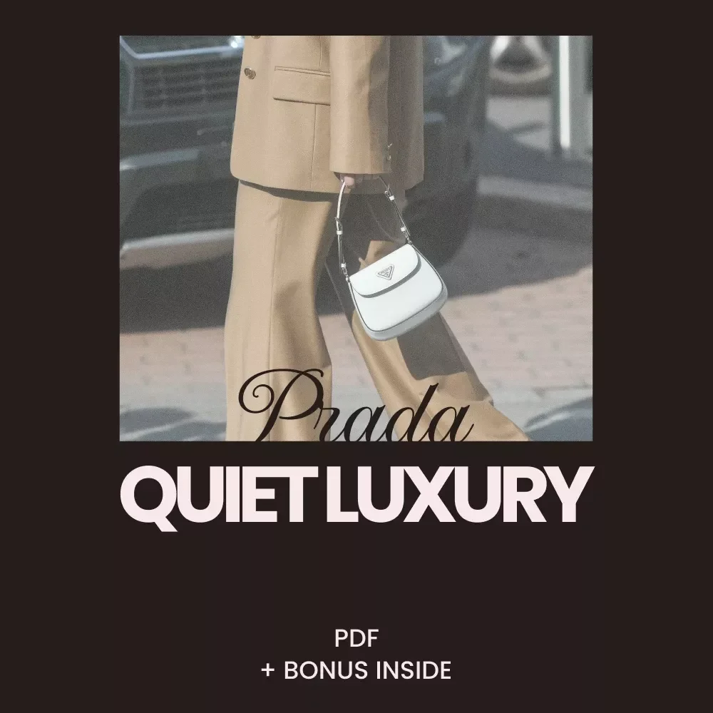 Prada & Quiet Luxury Buying Checklist – Digital Download Guide for Mastering the prada and quiet luxury trend, Minimalist Wardrobe Investment Planner