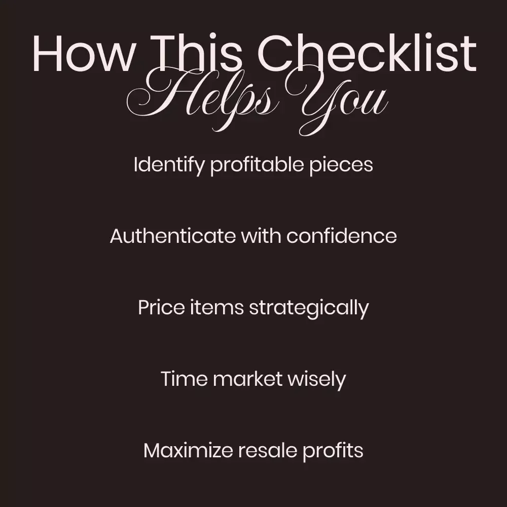 Prada Resale Market Tips Checklist | Luxury Designer Flipping Guide | Prada Resale Market Tips for Smart Buyers & Sellers Digital Download