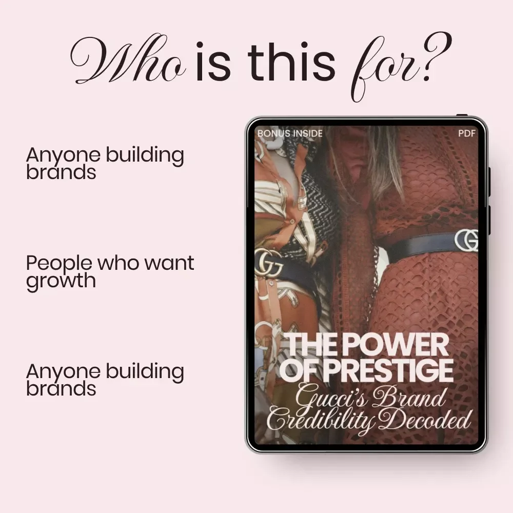 The Power of Prestige: Gucci’s Brand Credibility Decoded – gucci brand credibility explained Guide for Luxury Branding, Fashion Marketing & AI Brand Authority