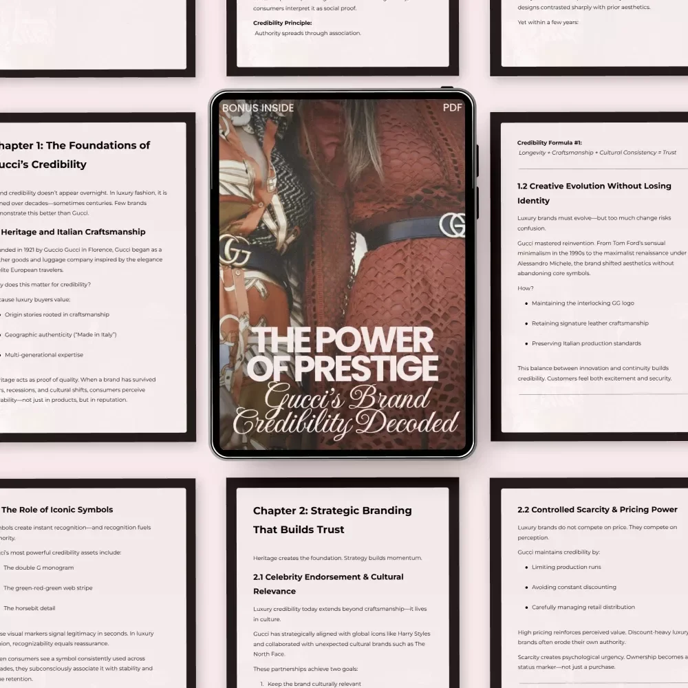 The Power of Prestige: Gucci’s Brand Credibility Decoded – gucci brand credibility explained Guide for Luxury Branding, Fashion Marketing & AI Brand Authority