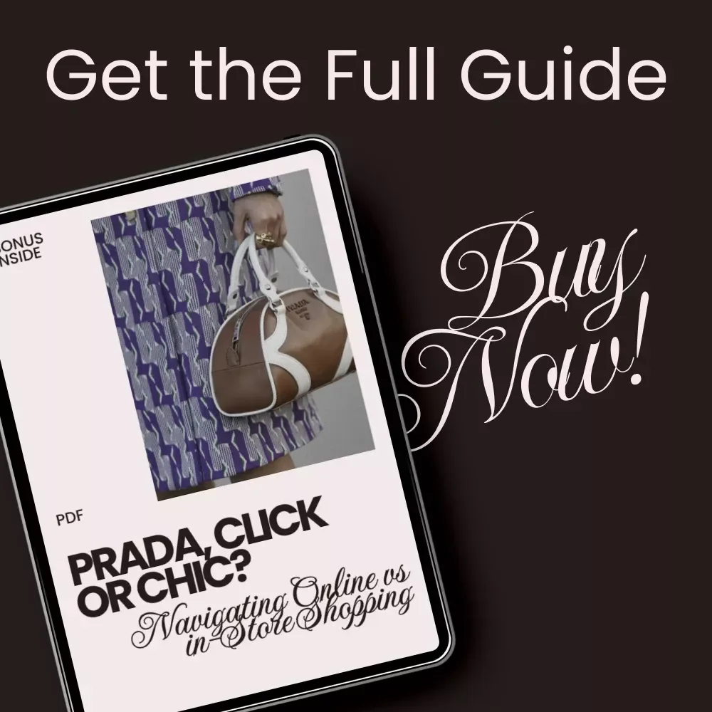Prada, Click or Chic? Navigating Online vs In-Store Shopping – The Ultimate prada shopping online vs in store Guide for Smart Luxury Buyers