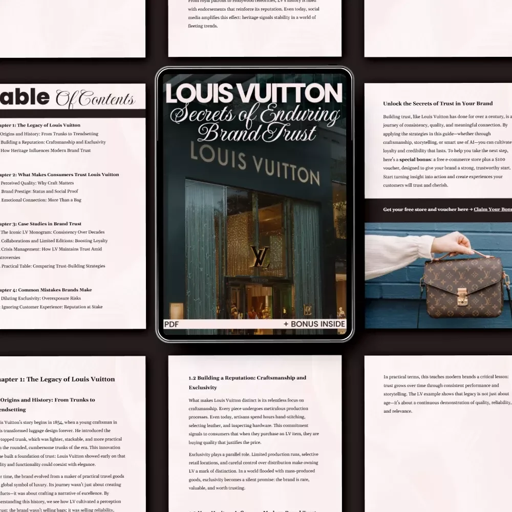 Louis Vuitton: Secrets of Enduring Brand Trust - A Comprehensive Guide to Understanding the Power of Louis Vuitton’s Legacy and Consumer Loyalty
